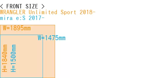 #WRANGLER Unlimited Sport 2018- + mira e:S 2017-